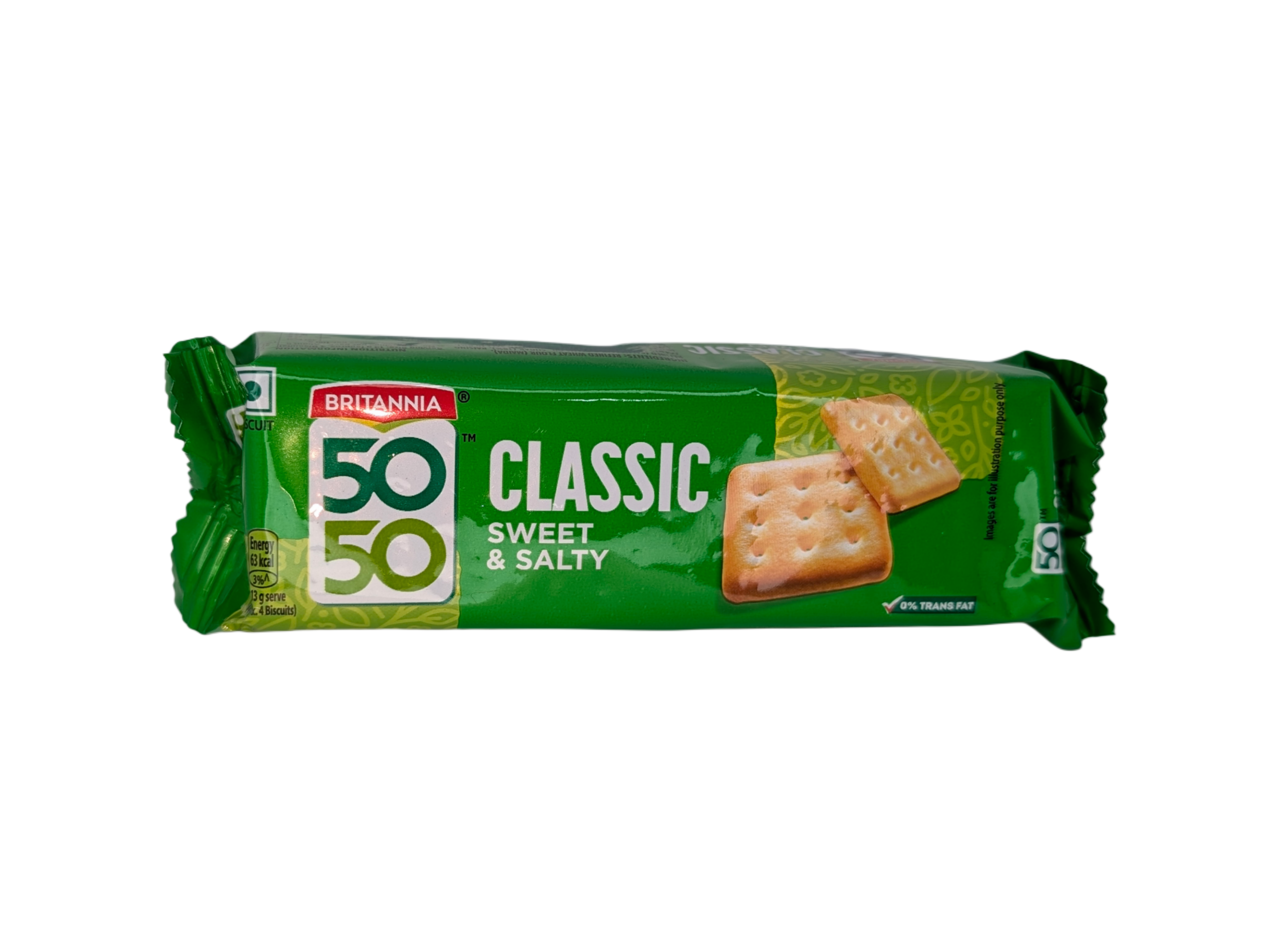 Britannia 50-50 Biscuits - Sweet & Salty  62gm